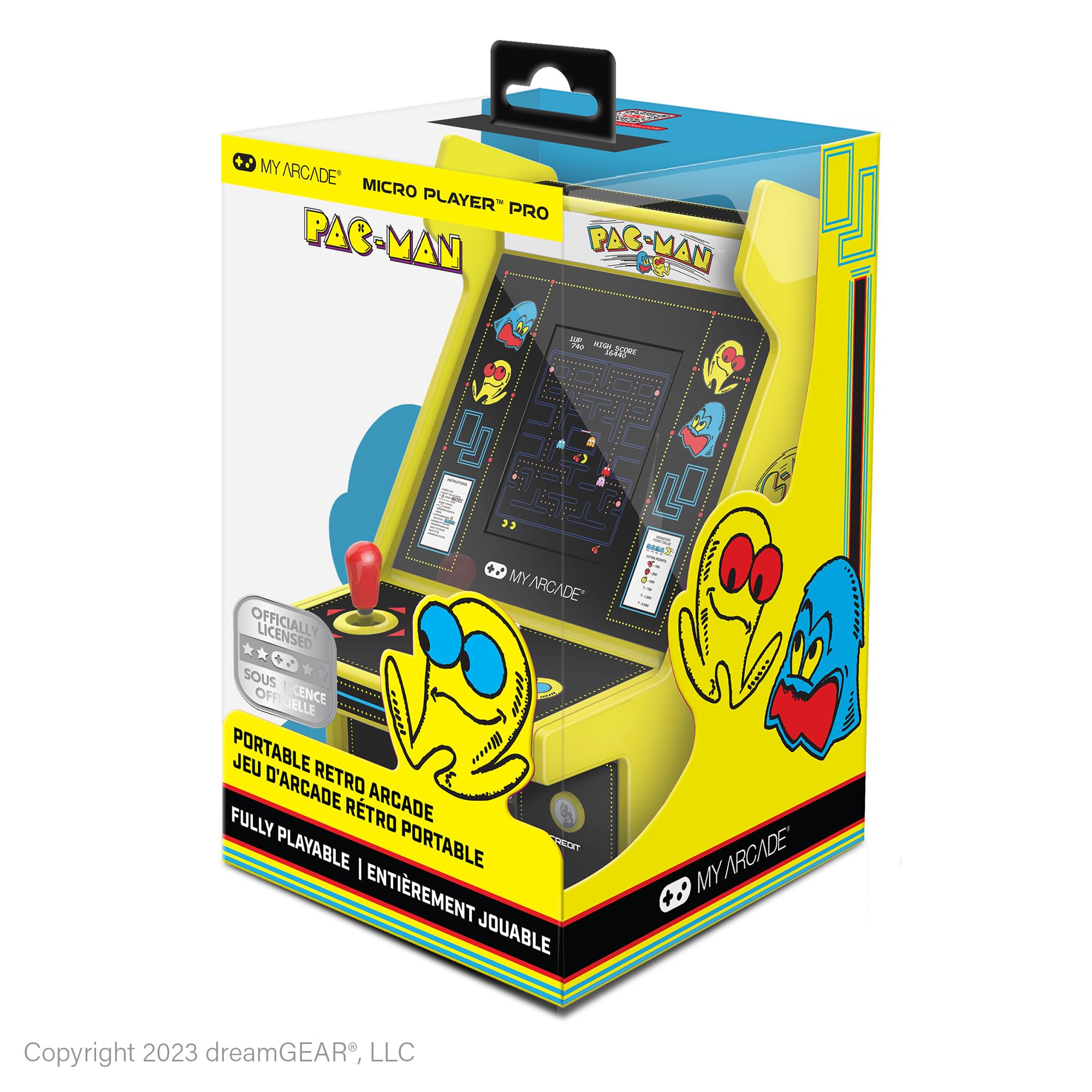 My Arcade Micro Jugador Pro 6,7' Pac-Man My Arcade Micro Jugador Pro 6,7' Pac-Man